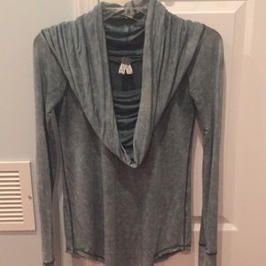 Free people cowl neck shirt